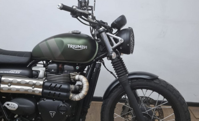 TRIUMPH STREET SCRAMBLER 900cc 2022 Gasolina-5