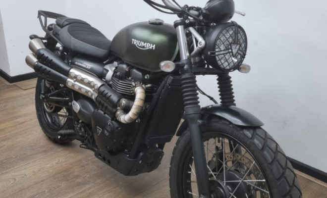 TRIUMPH STREET SCRAMBLER 900cc 2022 Gasolina-13