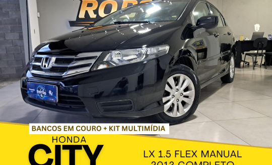 Honda CITY Sedan LX 1.5 Flex 16V 4p Mec. 2013 Flex